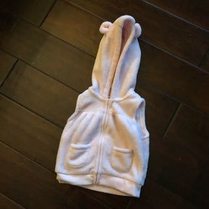 Adorable Fleece, hooded vest